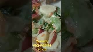 Vegetables salad  pampalakas ng Katawan #vegetablesalad #short @Norelie's Vlog