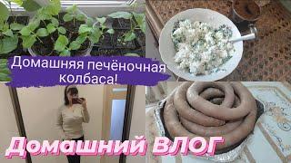 Домашние дела!Печёночная колбаса.Худею дальше.#домашнийвлог #fun #funny #яхудею