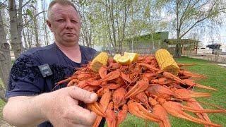 CRAYFISH IN A CAULDRON ON A FIRE ???? Раки в казане на костре рецепт