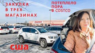 Потеплело пора в Costco/ нужно ли планировать меню/ Costco для тех кому некогда/ обзор покупок и цен