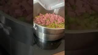 Классическая окрошка. Делюсь покупкой разделочная доска с лотками