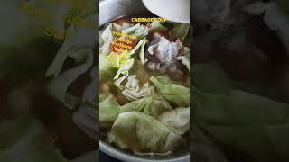 CABBAGE SOUP #short  /#titabingmixvlogs