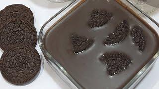 chocolate oreo pudding recipe | no bake eggless dessert | #shorts #youtubeshorts