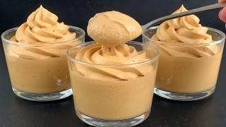 Kaffeemousse Dessert in 5 Minuten! Das beste italienisches Dessert, die alle verrückt macht!