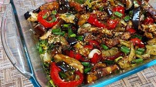 Вкусная закуска из БАКЛАЖАН????Никакой жарки! Невозможно оторваться! Полезный Рецепт салата из Бакла