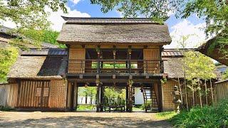 Traditional Japanese Onsen Ryokan with Monorail Built on a Mountain Slope | Kawaba Onsen Yutorian