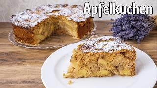 Bester Apfelkuchen schnell und einfach – mit Mascarpone ohne Zusatzstoffe | Selbstgemacht #324
