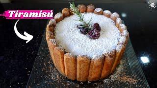 A SOBREMESA MAIS FÁCIL PARA SUAS FESTAS - TIRAMISÚ