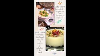 Vichyssoise, la tradicional crema de puerros y otra versión con toque