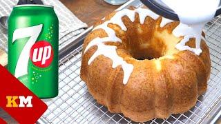 7up кекс / Рецепт кекса с содовой / Лимонный кекс с пропиткой