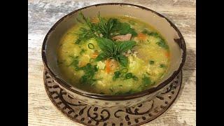 Вкусный СУП с пшеном и яйцом - очень Простой рецепт!