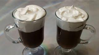 Вкуснейший Горячий шоколад  со взбитыми сливками / hot chocolate with cream