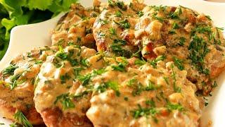 Биточки по-Селянски(Украинская кухня)Супер Рецепт нежных куриных котлет