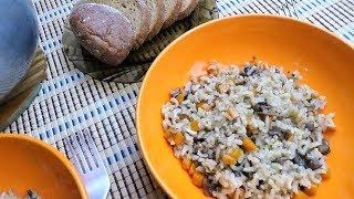 Обалденное блюдо или как вкусно приготовить БУРЫЙ РИС