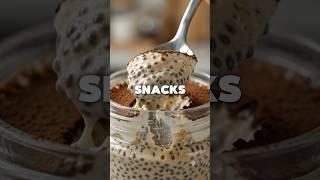 High-Protein Chia Tiramisu. #easynutrition #recipe #healthyeating #healthylifestyle #shorts