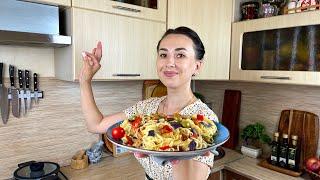 Это САМЫЙ Вкусный быстрый УЖИН! Знакомая из Италии научила меня так ВКУСНО готовить на сковороде!