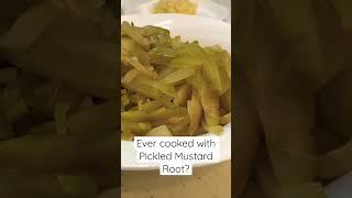 Making soup with pickled mustard root! Ever used it? #familymeals #foodie #yummy #easyrecipes