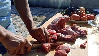 Мясо с овощами в казане рецепт. | Meat with vegetables in a cauldron recipe.