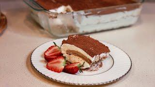 Eggless Tiramisu in 20 Minutes (No Eggs, No Bake, Super Creamy!)
