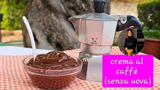 Crema al caffè senza uova