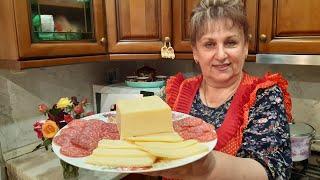 Самый простой и вкусный рецепт твёрдого сыра!