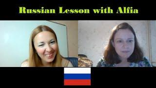 Russian Lesson (Intermediate) with Alfia 6