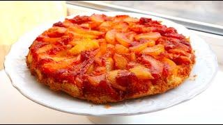 УНИКАЛЬНЫЙ ПЕРСИКОВЫЙ ПИРОГ ЗА 15 МИНУТ