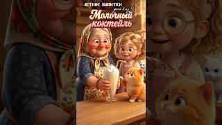 Банановый молочный коктейль как из кафе за 2 минуты!