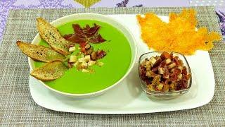 Холодный суп.Летний зеленый гаспачо( Gazpacho verde de verano).БЛЮДА И РЕЦЕПТЫ!