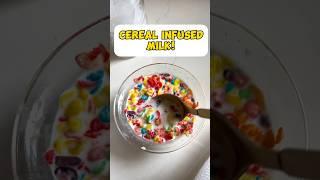 Yummy Cereal Milk!! #shorts #viralshorts #recipe #drink #breakfast