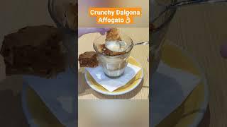 Crunchy Dalgona Affogato at Social Affair????????#dalgonacoffee #honeycomb #asmr #asmreating #asmrsh