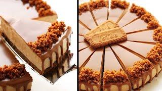 ٥ مكونات  هنعمل احلي تشيز كيك اللوتس بدون فرن???? biscuff cheesecake  #تشيز كيك  #biscuff #بدون فرن