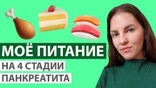 КАК Я ПИТАЮСЬ НА 4 СТАДИИ ПАНКРЕАТИТА? ПРОДУКТЫ И БЛЮДА