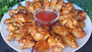 A quick and easy recipe, chicken wings in the oven! Easy Chicken Dinner Recipes!