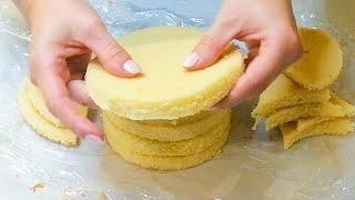 PERFECT delicate SPONGE | SIMPLE BISCUIT RECIPE | biscuit for cake