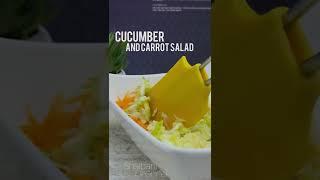 سلطة الزبادي |سلطة خيار وجزر بالزبادي |Yogurt Salad Cucumber and Carrot Salad with Yogurt