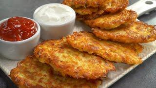 ХАШБРАУН | HASH BROWNS - знаменитые картофельные оладьи с хрустящей корочкой. Рецепт Всегда Вкусно!