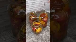 Кто пробовал эти маринованные ПОМИДОРЫ без рецепта не уходил! Не успеешь зимой открыть банку а она
