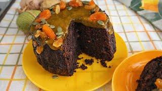 Вкуснейший постный кекс с нотками кофе и апельсина☕????/ Vegan Cake