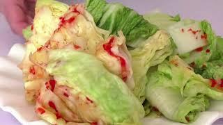 Хрустящая капуста Корейское Кимчи Рецепт Korean Kimchi (Fermented Napa Cabbage) Recipe 김치 만들기