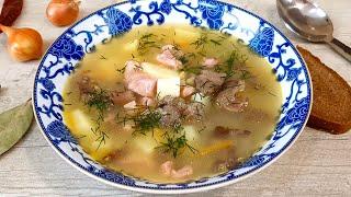 Гороховый суп. Простой вкусный рецепт суп горохов. Первое блюдо.